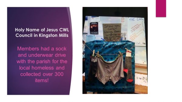 Holy Name of Jesus CWL Council in Kingston