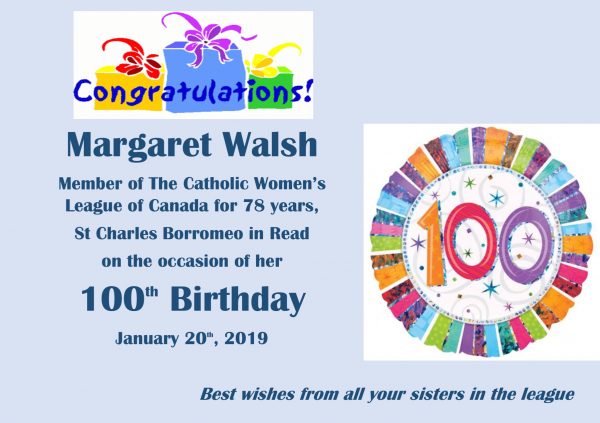 Margaret Walsh